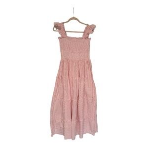 Main Street Smocking Company | Pink & White Stripe Sundress